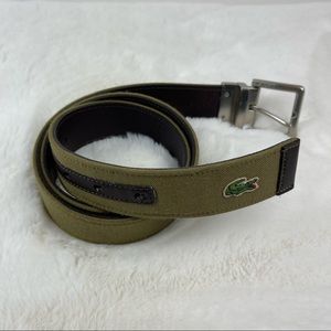 Size 36 Lacoste Reversible belt